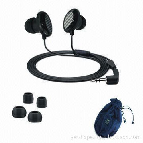 In-ear Headphones to Preserve Kids' Hearing Safety with 3-button Control + Mic